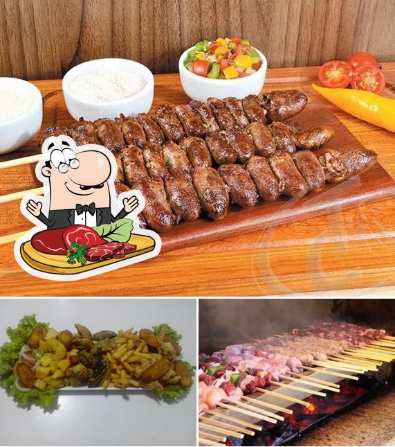 Espetaria Grill oferece refeições de carne