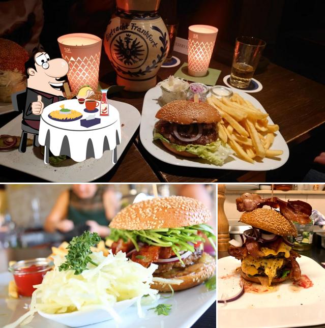 Попробуйте гамбургеры в "Die Lounge Der Burger"