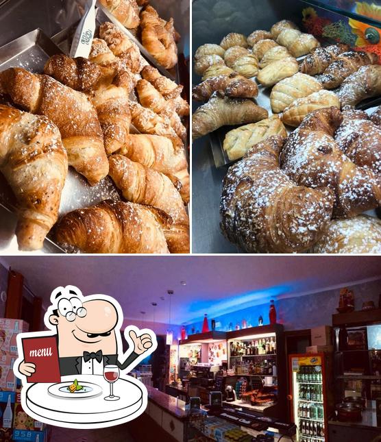 Guarda la immagine che mostra la cibo e bancone da bar di Gessy Bar