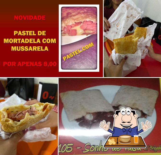 Comida em Pastel