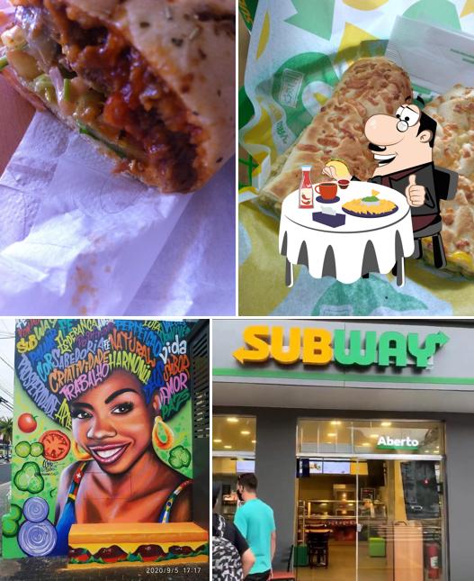 Consiga um hambúrguer no Subway