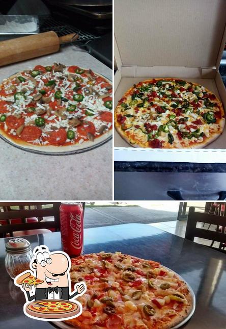 Elige una pizza en Fernando's Pizza Aguascalientes