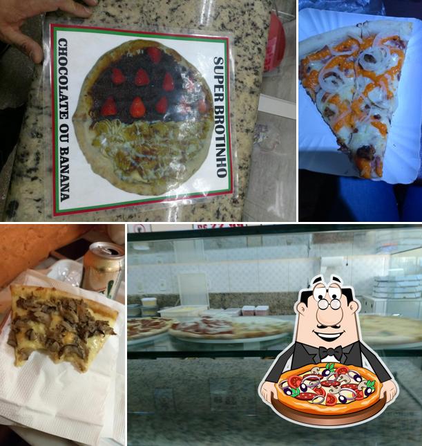 No O melhor pedaço da pizza, você pode degustar pizza