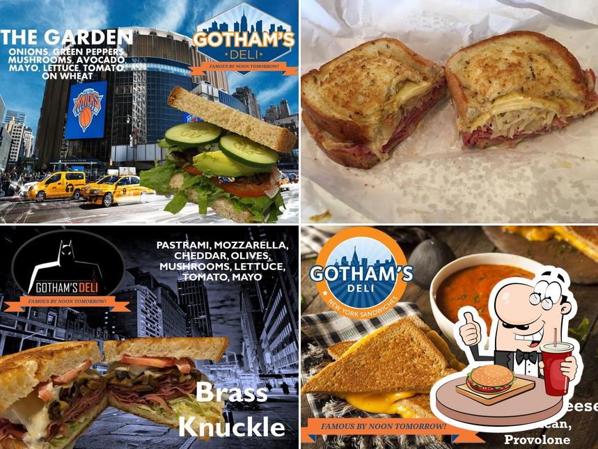 Gotham's Deli’s burgers will cater to satisfy a variety of tastes