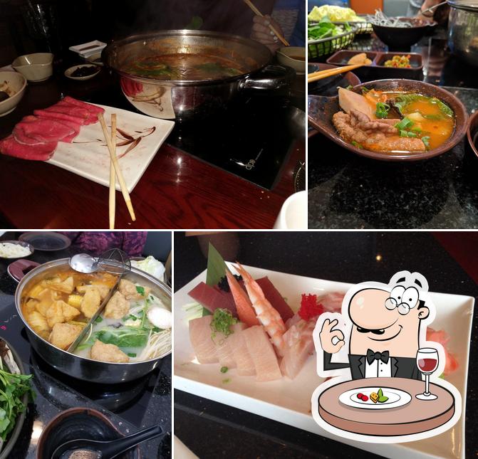 Food at Shabu Lee