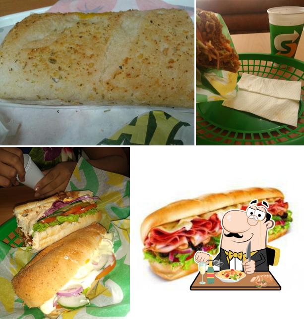 Platos en Subway