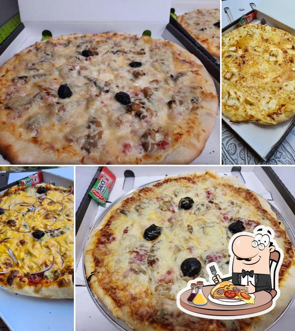 Essayez différents types de pizzas