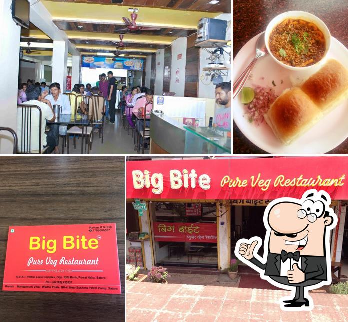 Here's an image of Big bite pure veg restaurant