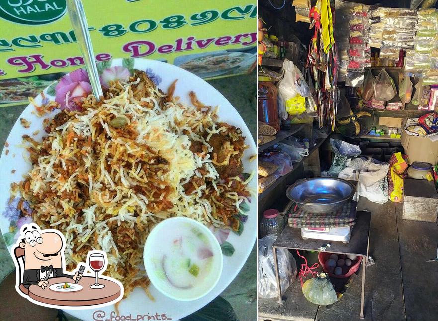 Meals at Sahoo Biriyani