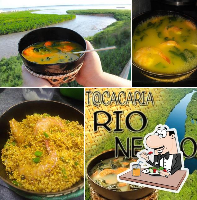 Comida em Tacacaria Rio Negro