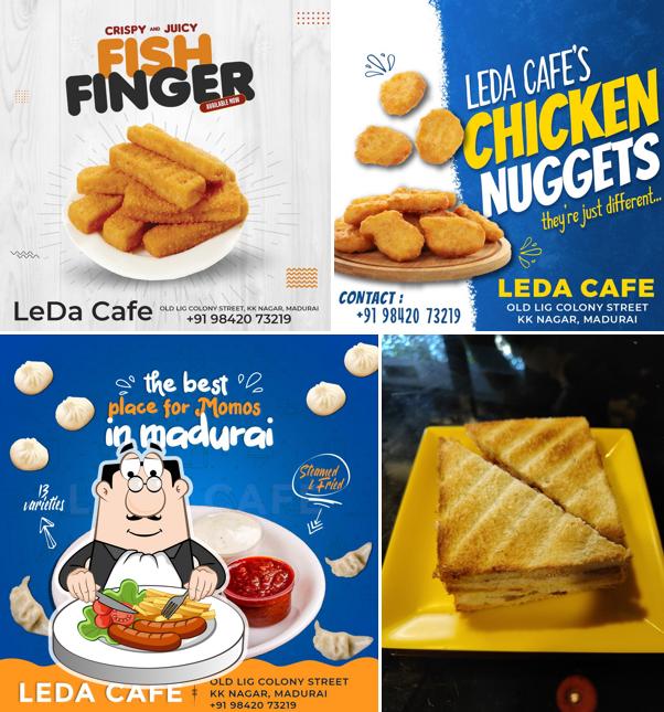 Meals at LeDa cafe