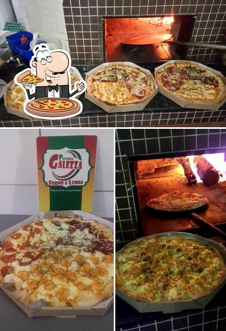 Consiga pizza no pizzaria galezza