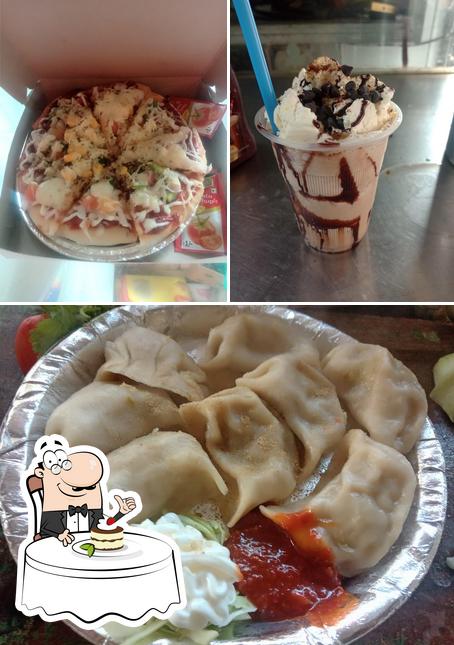Yummy Fast Food and ice cream cold drink corner provides a number of sweet dishes