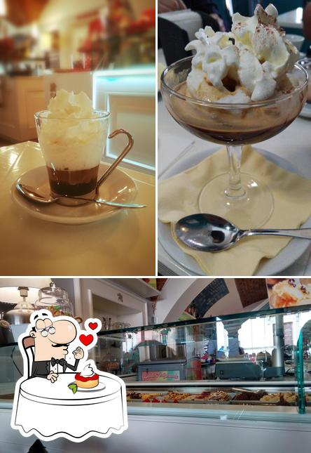 Caffè San Marco sert une sélection de desserts