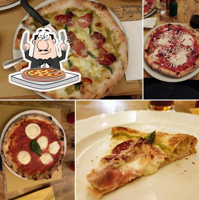 A La Civetta, puoi assaggiare una bella pizza