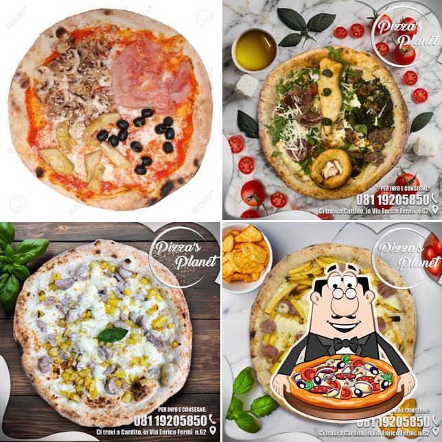 Essayez des pizzas à Pizza’s Planet