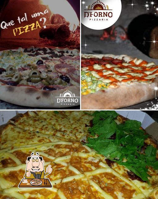 Experimente pizza no DFORNO PIZZARIA