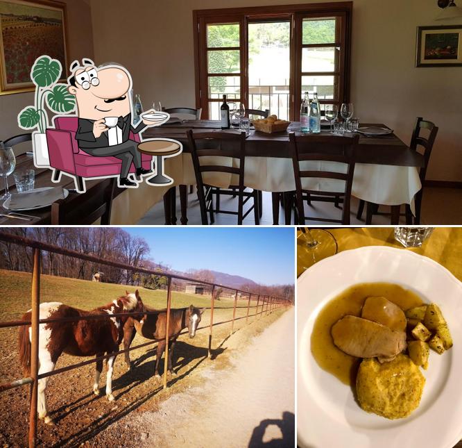 Siediti a un tavolo di Agriturismo Cascina Sant'Agnese - Paradise Ranch