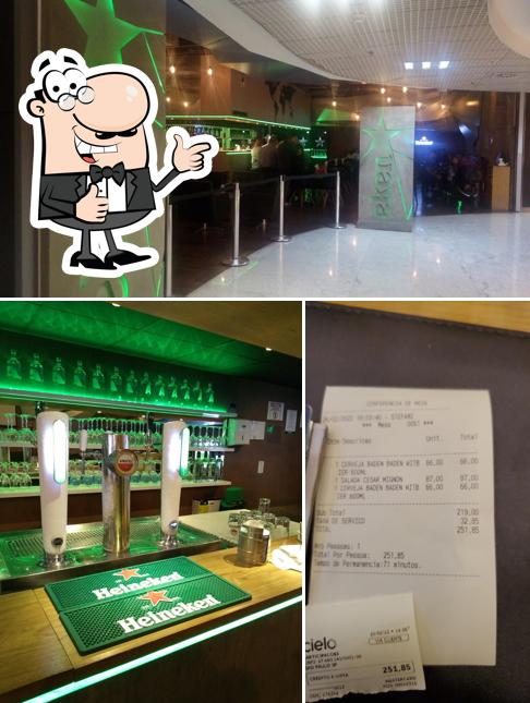 Here's an image of Living HNK T3 Aéreo: Restaurante, Heineken, Chopp, Aeroporto, Guarulhos, SP