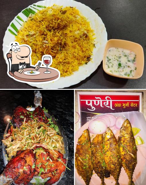 Meals at Puneri Anda Bhurji Center