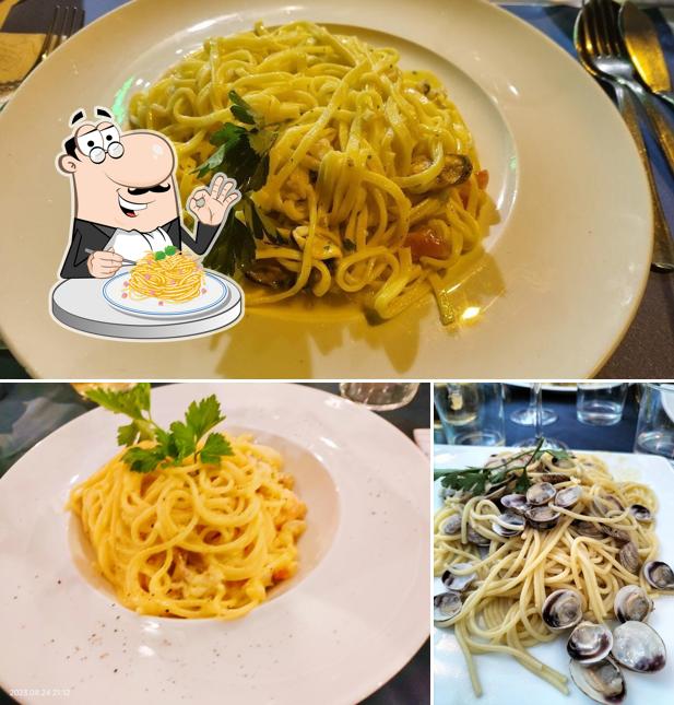 Spaghetti alla carbonara al Ristorante Pirata Pizzeria