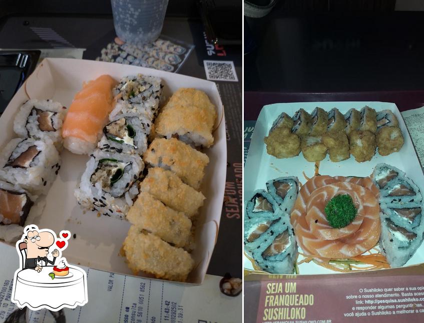 Sushiloko serve uma variedade de pratos doces