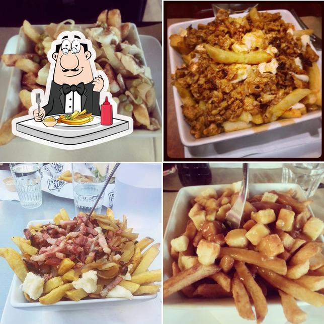 Dégustez des pommes frites à FRITE ALORS ! TERREAUX - Poutines québécoises - Frites belges - Burgers