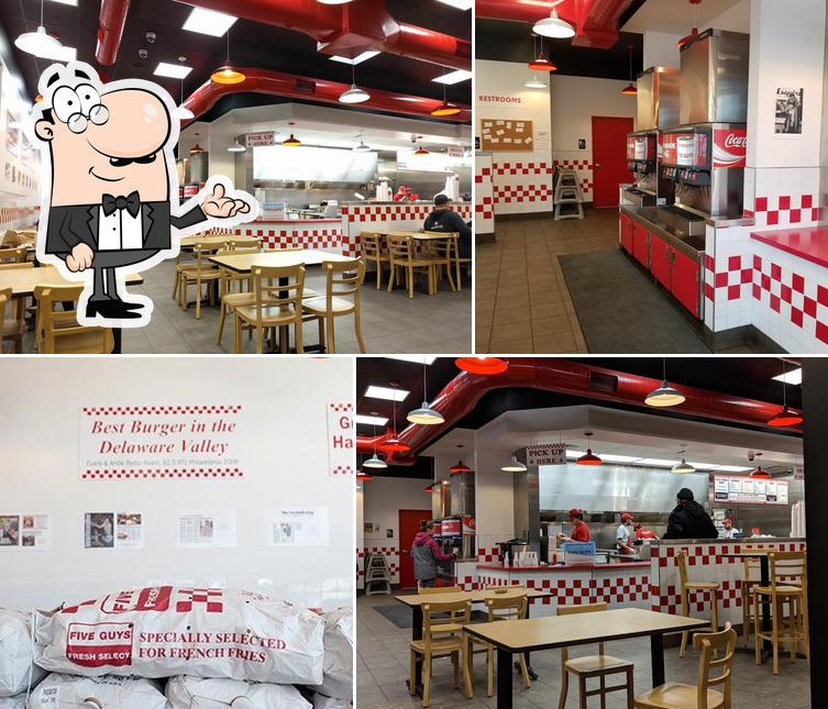 Découvrez l'intérieur de Five Guys