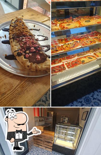 La photo de la intérieur et nourriture concernant Raffaelo Pizza