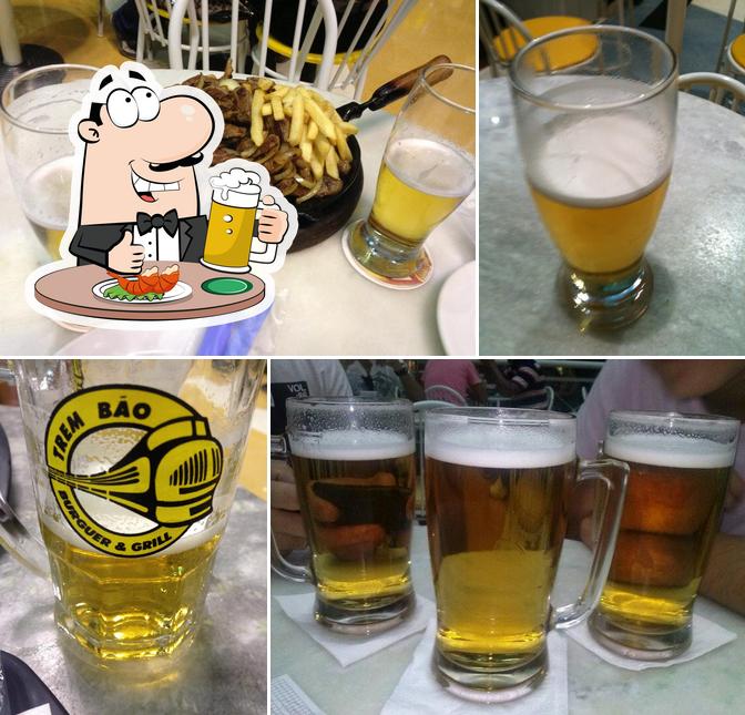 Você pode tomar um copo de cerveja leve ou escura