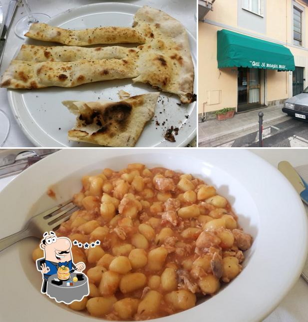 Guarda la foto che presenta la cibo e esterno di Ristorante Da Aldo di Scaramal Roberto