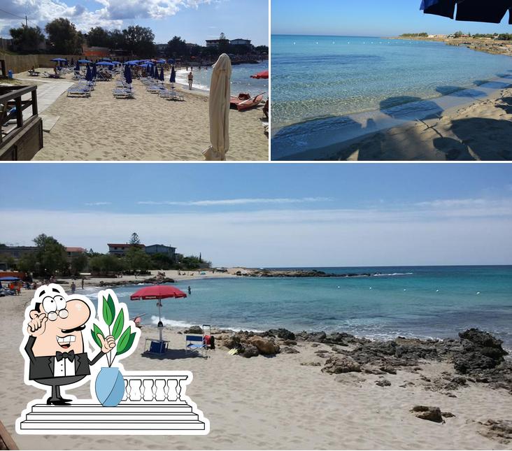 L'area esterna è una caratteristica importante di Tridakna Beach