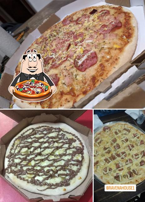 No Ravena house, você pode desfrutar de pizza