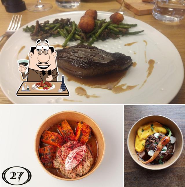 Pick meat meals at Le 27 Gambetta