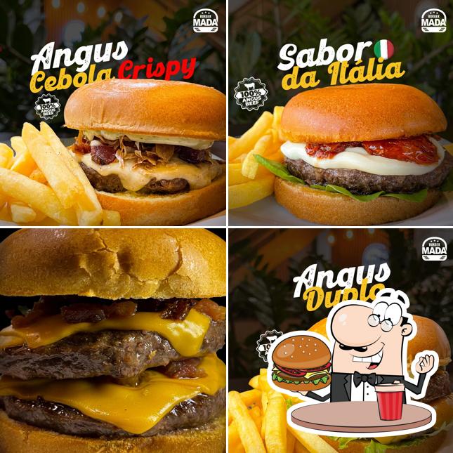 Hambúrguer em MADA burger