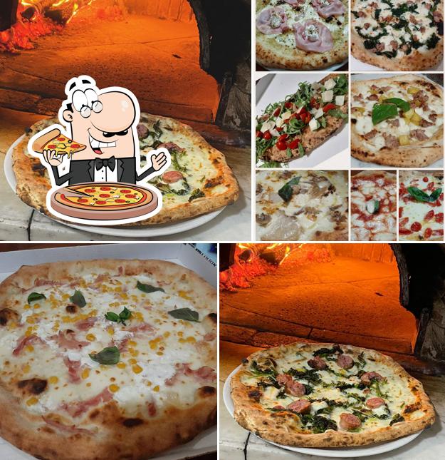 Ordina tra le molte varianti di pizza