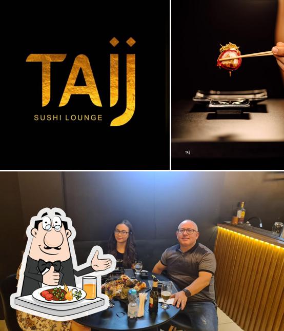 Comida em Taij Sushi Loung Bar