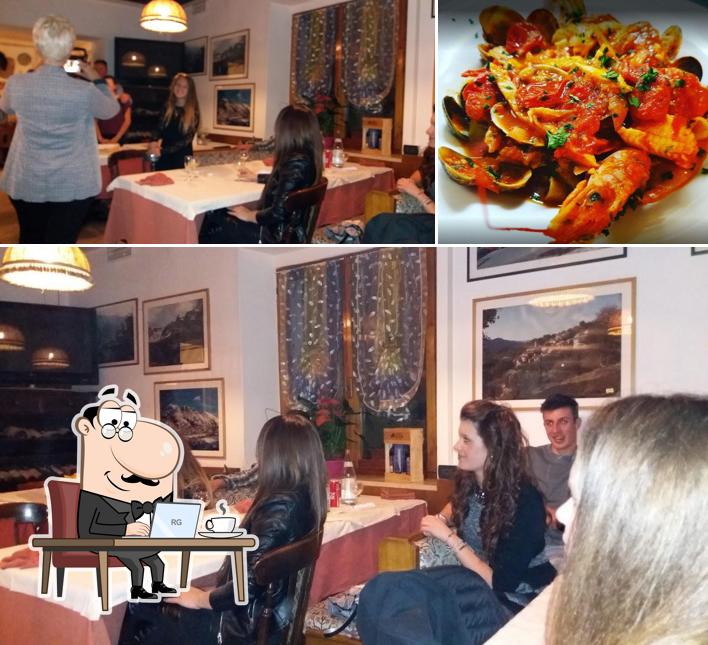 Ristorante Tipico Tre Roveri si caratterizza per la interni e cibo