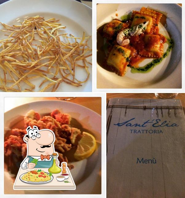 Cibo al Trattoria Sant'Elia