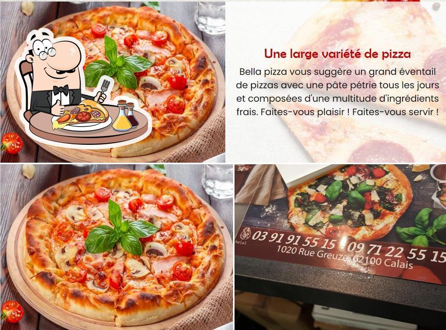 Commandez des pizzas à BELLA PIZZA