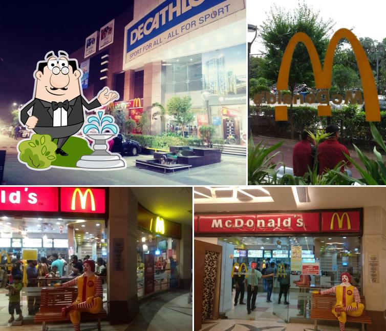 Check out how McDonald's India looks outside