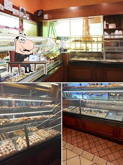 L'intérieur de Pasticceria La Bottega del Goloso