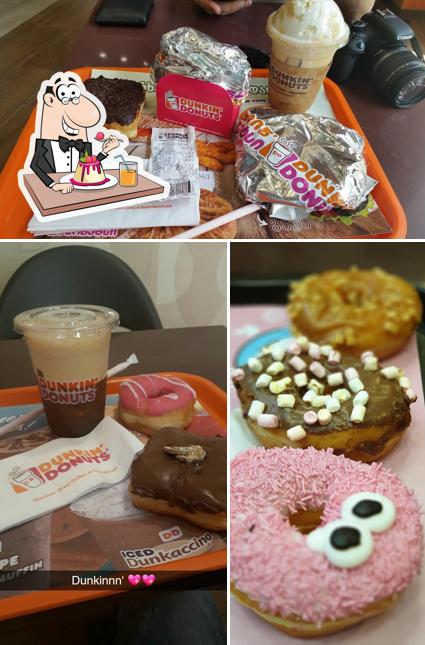 Dunkin' sert une variété de desserts