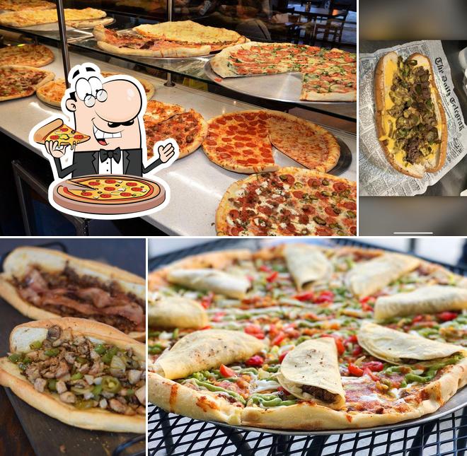 Попробуйте пиццу в "Frank From Philly & Andrea Pizza"