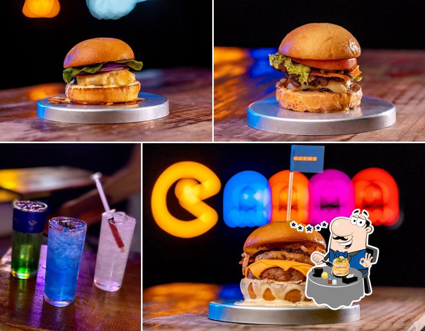 Comida em Geek's burger cariri