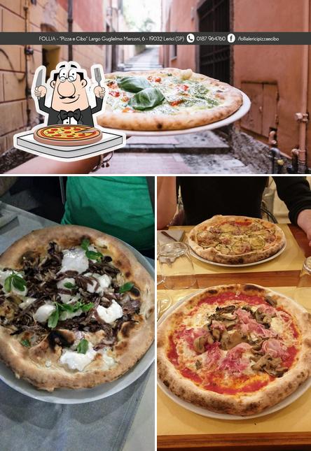 Prova una pizza a Pizzeria Ristorante Follia Lerici