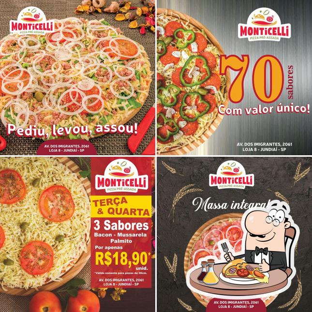 Consiga pizza no Pizzaria Monticelli Jundiaí