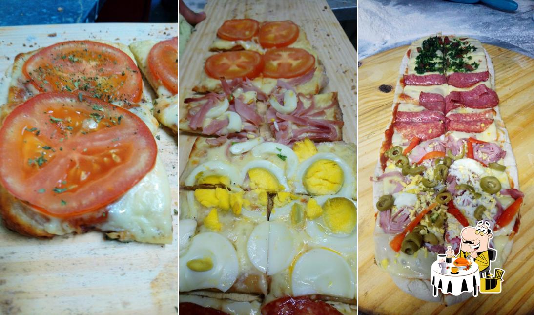 Comida em Pizzaría Gardelazo