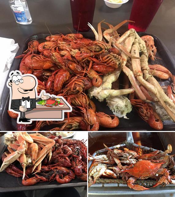Pick different seafood meals served at White's Seafood