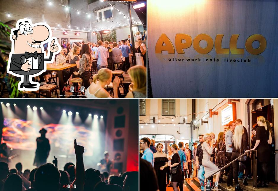 Look at the picture of Apollo Live Club